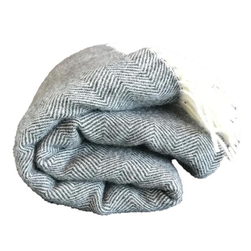 Mt Somers Station Lambs Wool Throw 150x180cm image number 0